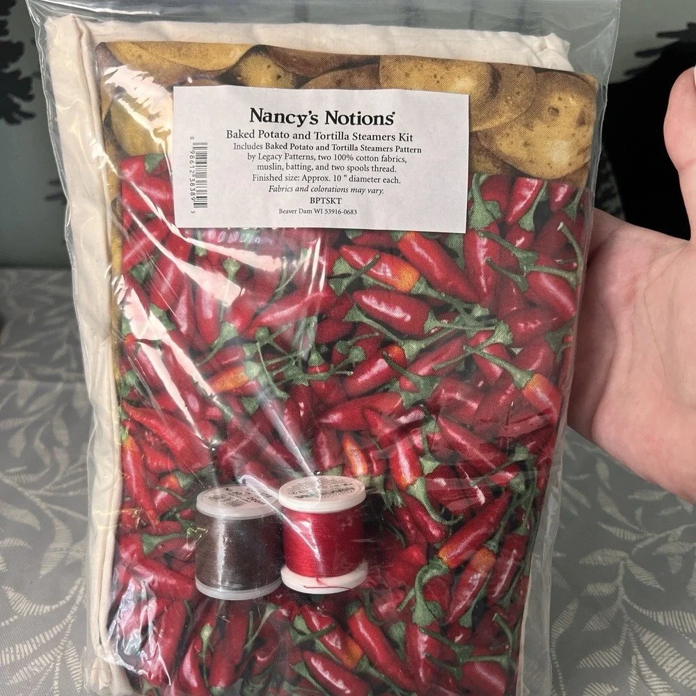 Legacy Patterns Baked‎ Potato & Tortilla Steamer Kit With All Supplies Needed